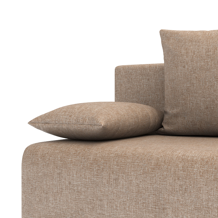 Роджерс М / Диван - кровать 3-х мест рогожка Амелия Люкс светло-бежевая